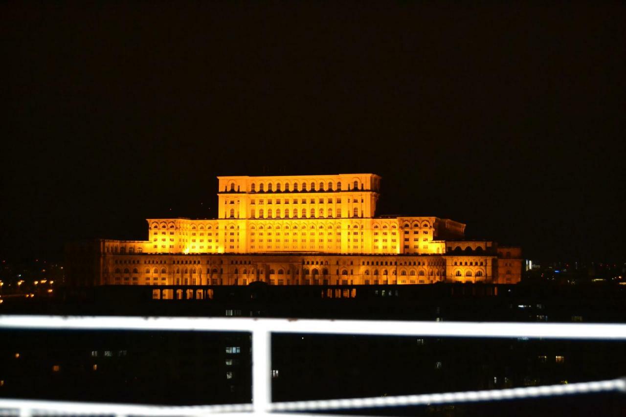 Panorama The Parliament Palace Bucureşti Ngoại thất bức ảnh